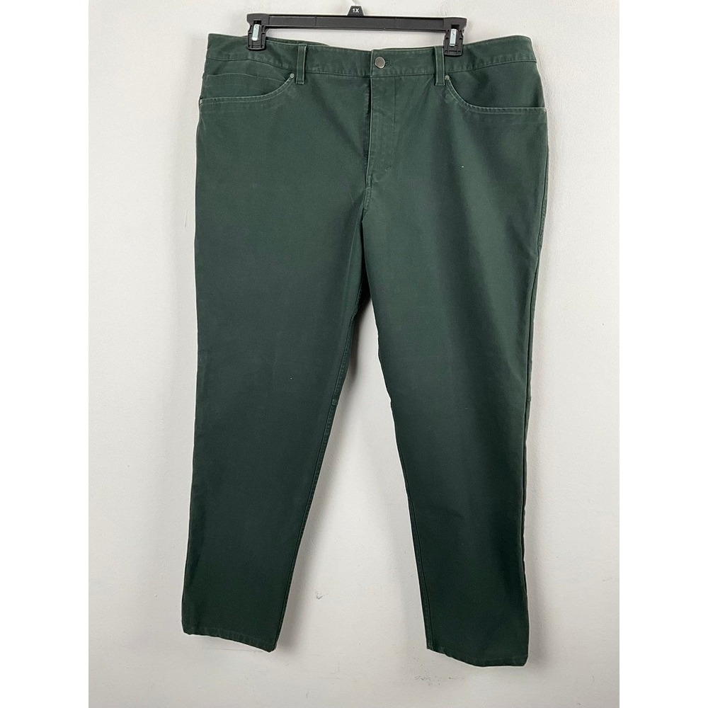 Lululemon Pants Mens 40x32 Green Utilitech Mid Rise Stretch Durable Canvas